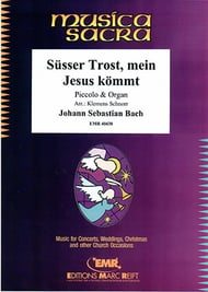 Susser Trost, mein Jesus kommt Piccolo and Organ cover